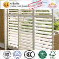 High Standard with Best Price Customized White Coated Custom Plantation Shutters Home Decor